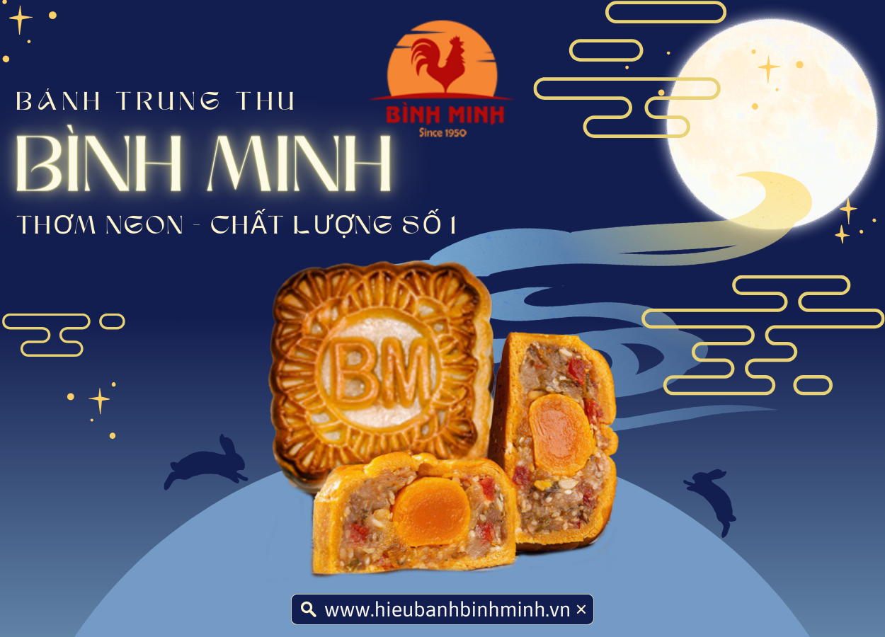 Tết trông trăng thiếu sao được bánh trung thu cao cấp Bình Minh