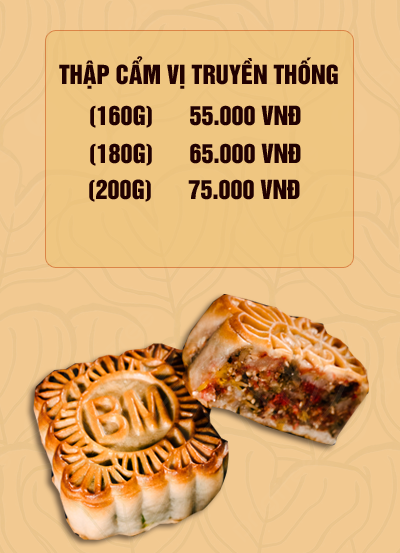 Bánh thập cẩm truyền thống